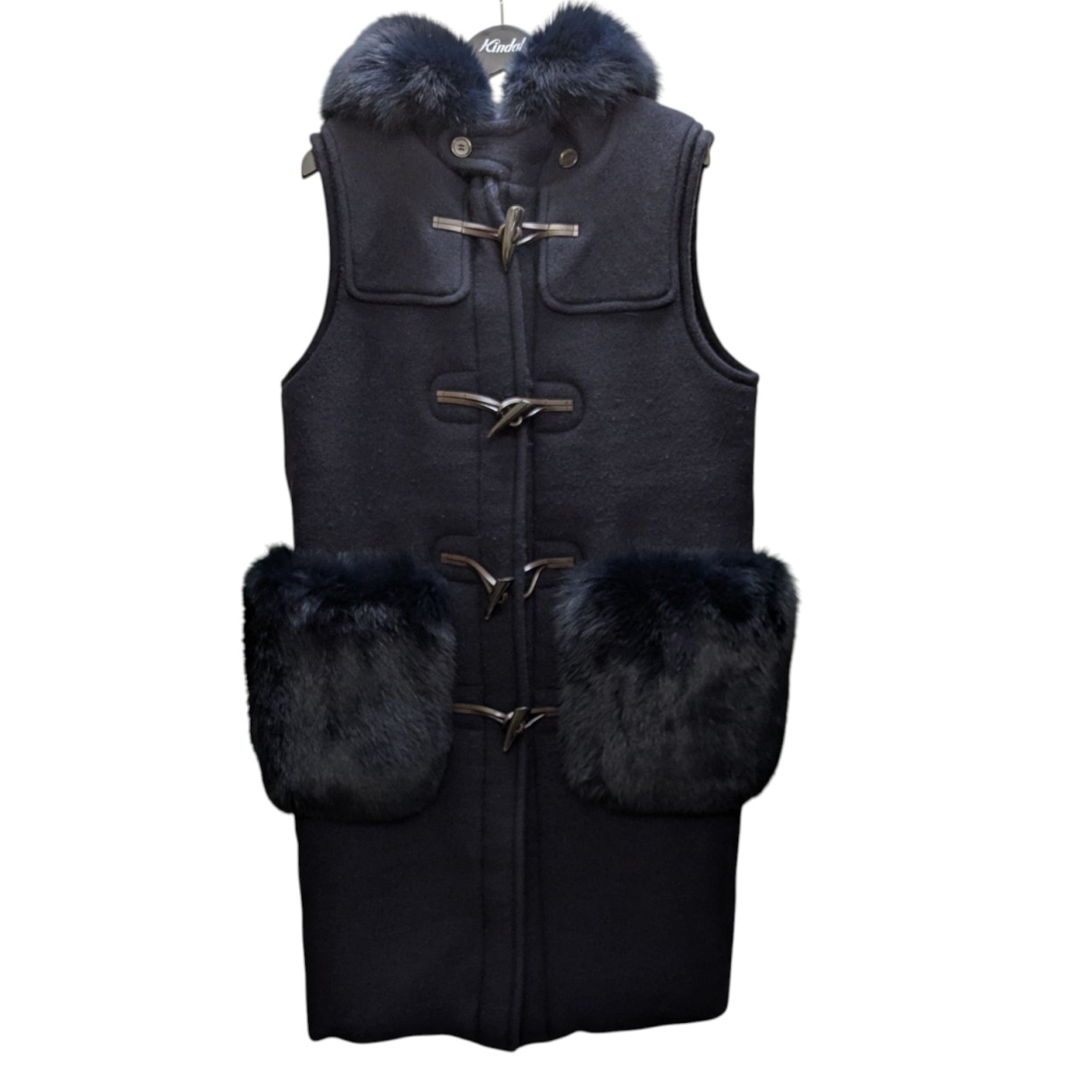 楽天市場】【ドゥロワー】DRAWER フォックスファー ダッフルコート