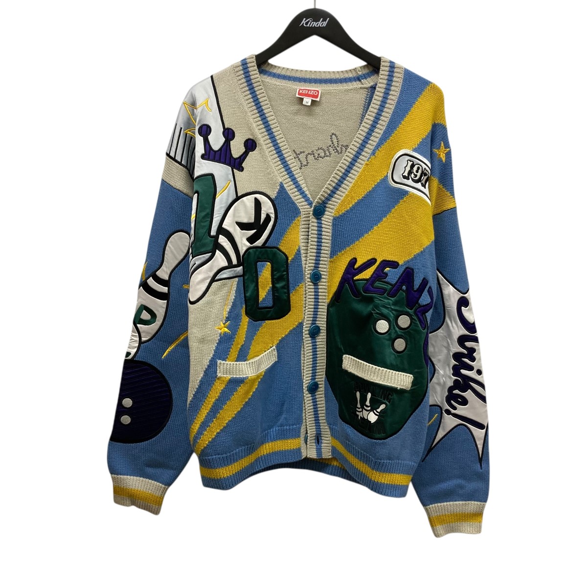 楽天市場】【中古】KENZO BY VERDY CARDIGAN FE55SW1314MV 