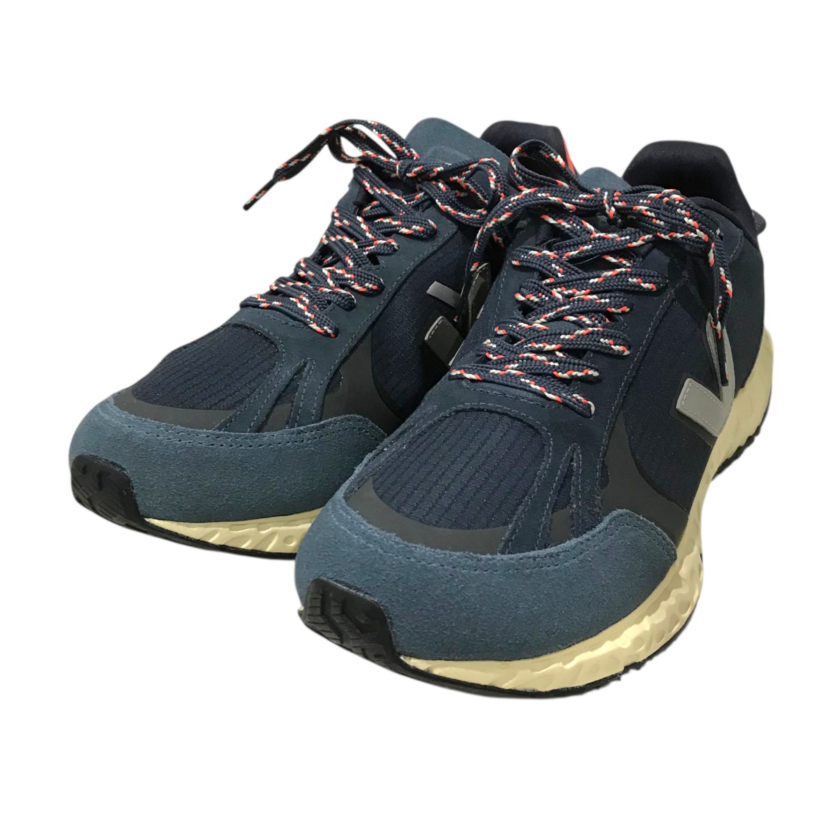 【中古】 F／CE．×VEJA スニーカー ネイビー サイズ：27.5cm 【価格見直し】