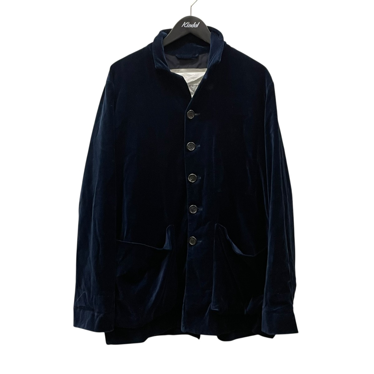 【中古】 toogood　 THE PHOTOGRAPHER JACKET ベロアジャケット フォトグラファージャケット ネイビー サイズ：5 【271125】（トゥーグッド）