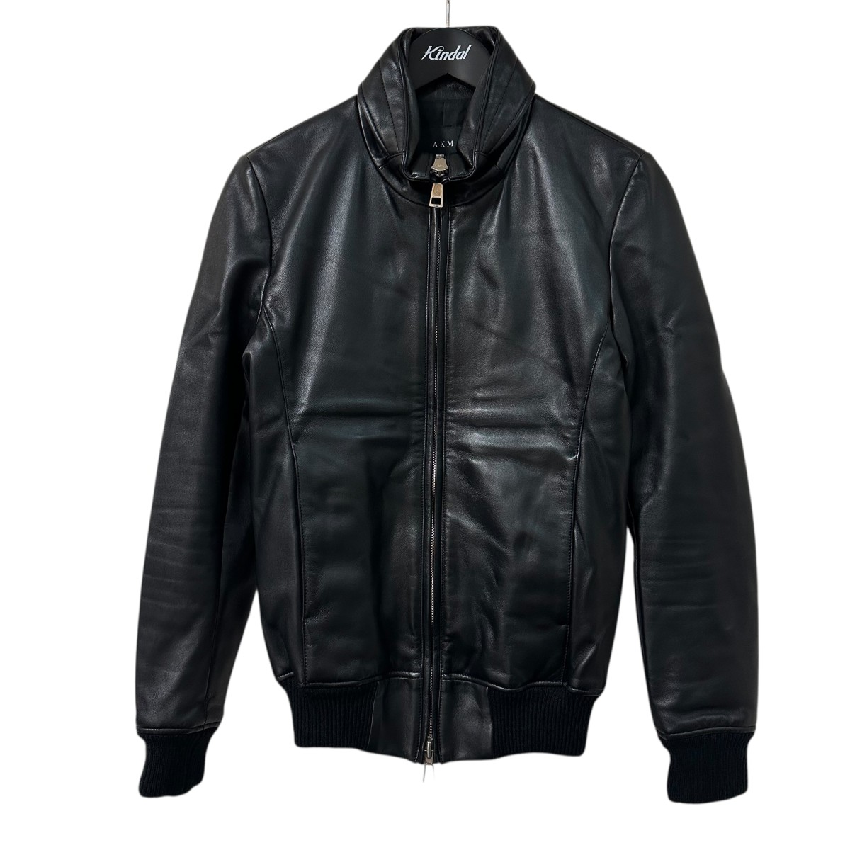【中古】 AKM ライダースジャケット LMB001 ブラック サイズ：S 【価格見直し】