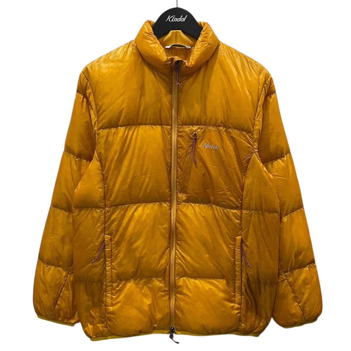 【中古】NANGAマウンテンロッジ ダウンジャケット MOUNTAIN LODGE DOWN JACKET ND2241-1A305 オレンジ サイズ：S【価格見直し】｜ブランド古着のカインドオル