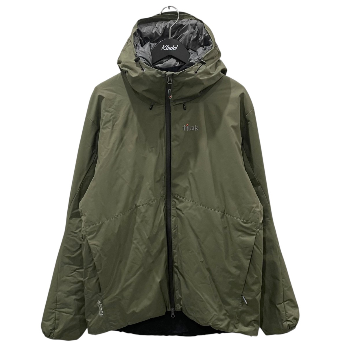 【中古】 TILAK 中綿ジャケット Svalbard Jacket GORE-TEX INFINIUM スバルバード ジャケット ゴアテックス インフィニウム オリーブ サイズ：L 【価格見直し】