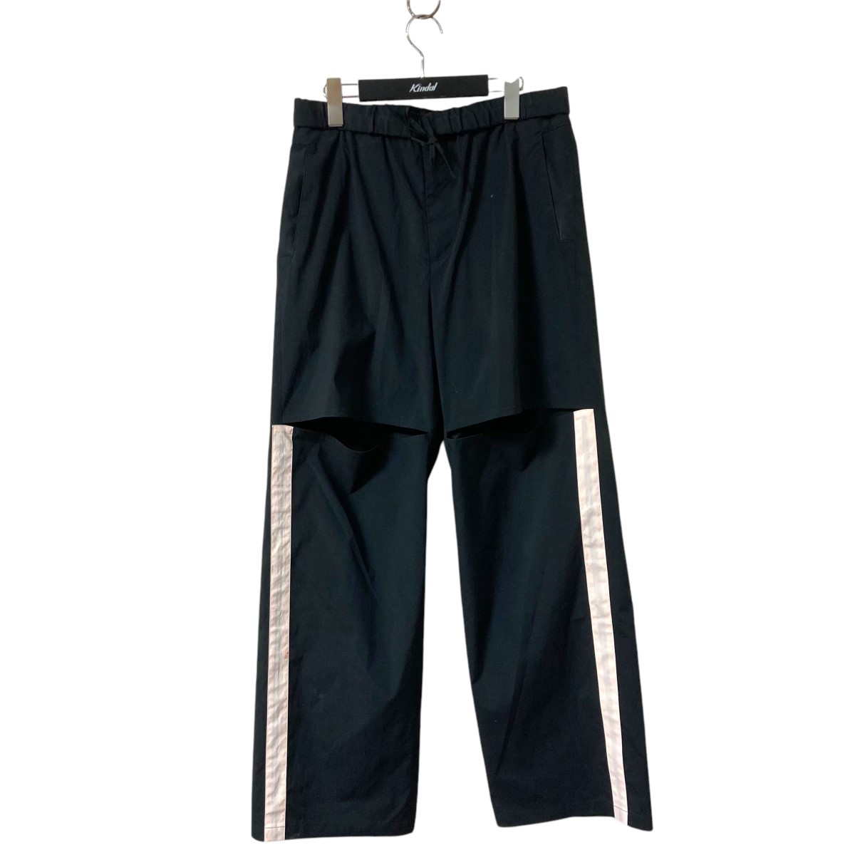 【中古】\u003cBR\u003eRandy\u003cBR\u003e24SS Newspaper PANTS 貨物自動車ズボン下 SS24 RPT07 黒いこと 大いさ：2\u003cBR\u003e【必要経費思いなおす】 メンズファッション-ズボン・パンツ