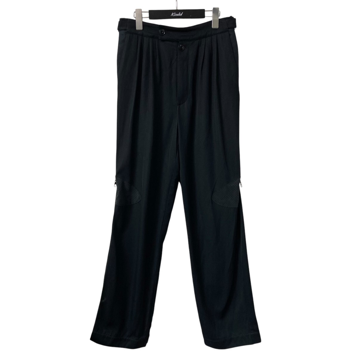 【中古】 Kiko Kostadinov　 20AW LAHTI ZIP TROUSERS トラウザーパンツ 971865 ブラック サイズ：46 【020426】（キココスタディノフ）