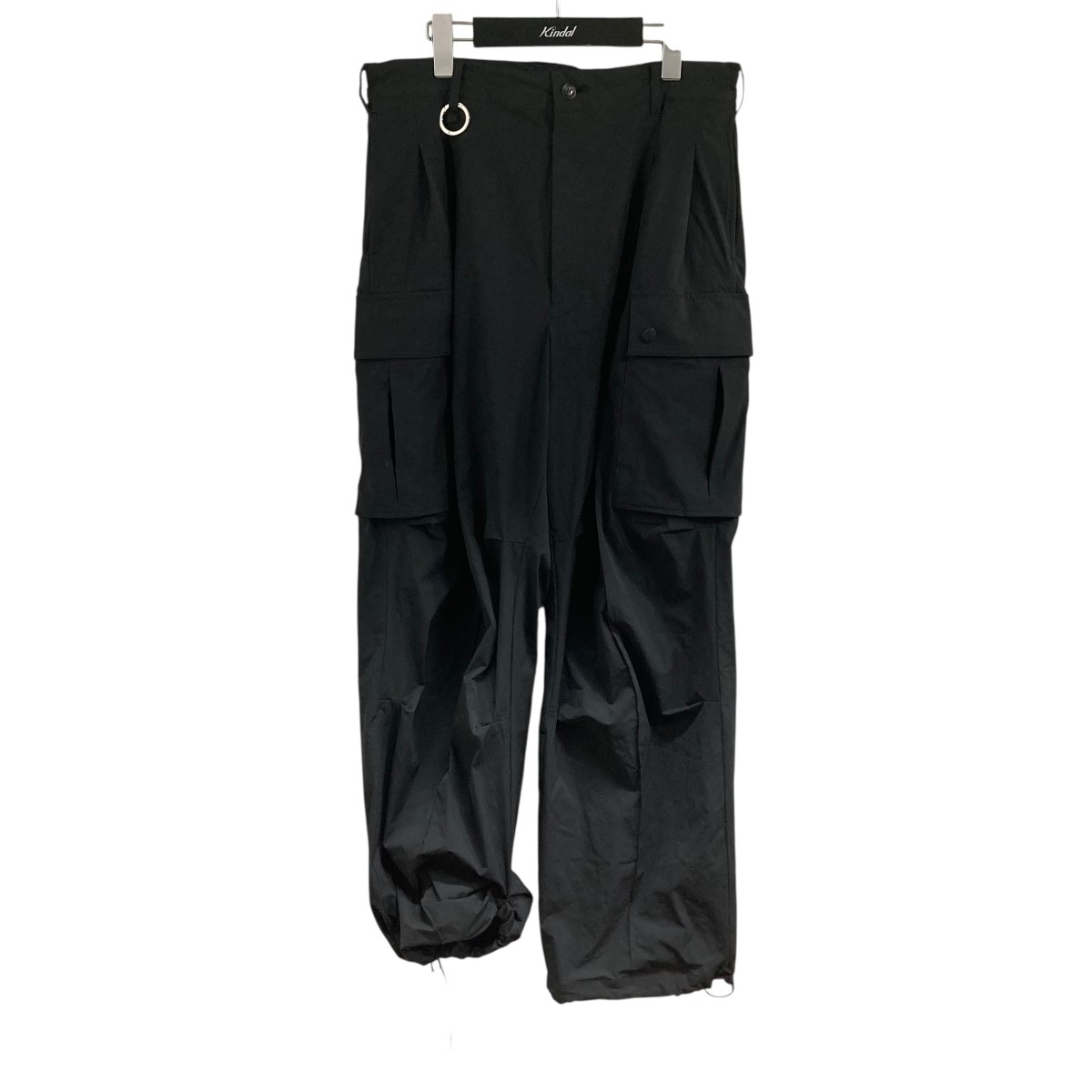 【中古】 TARO HORIUCHI ナイロンカーゴパンツ ブラック サイズ：1 【価格見直し】
