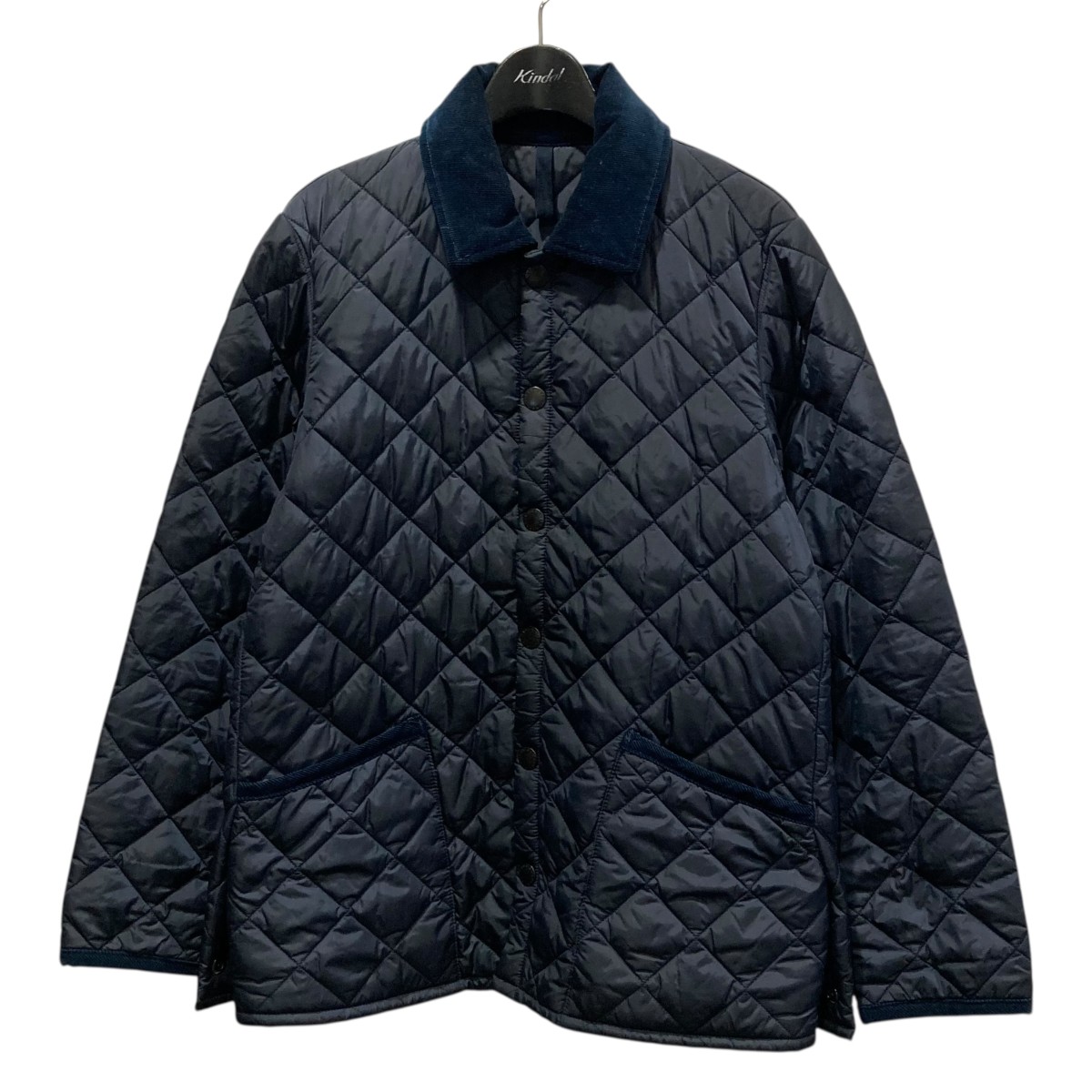 【中古】Barbourキルティングジャケット 1802187 ネイビー サイズ：36【価格見直し】｜ブランド古着のカインドオル