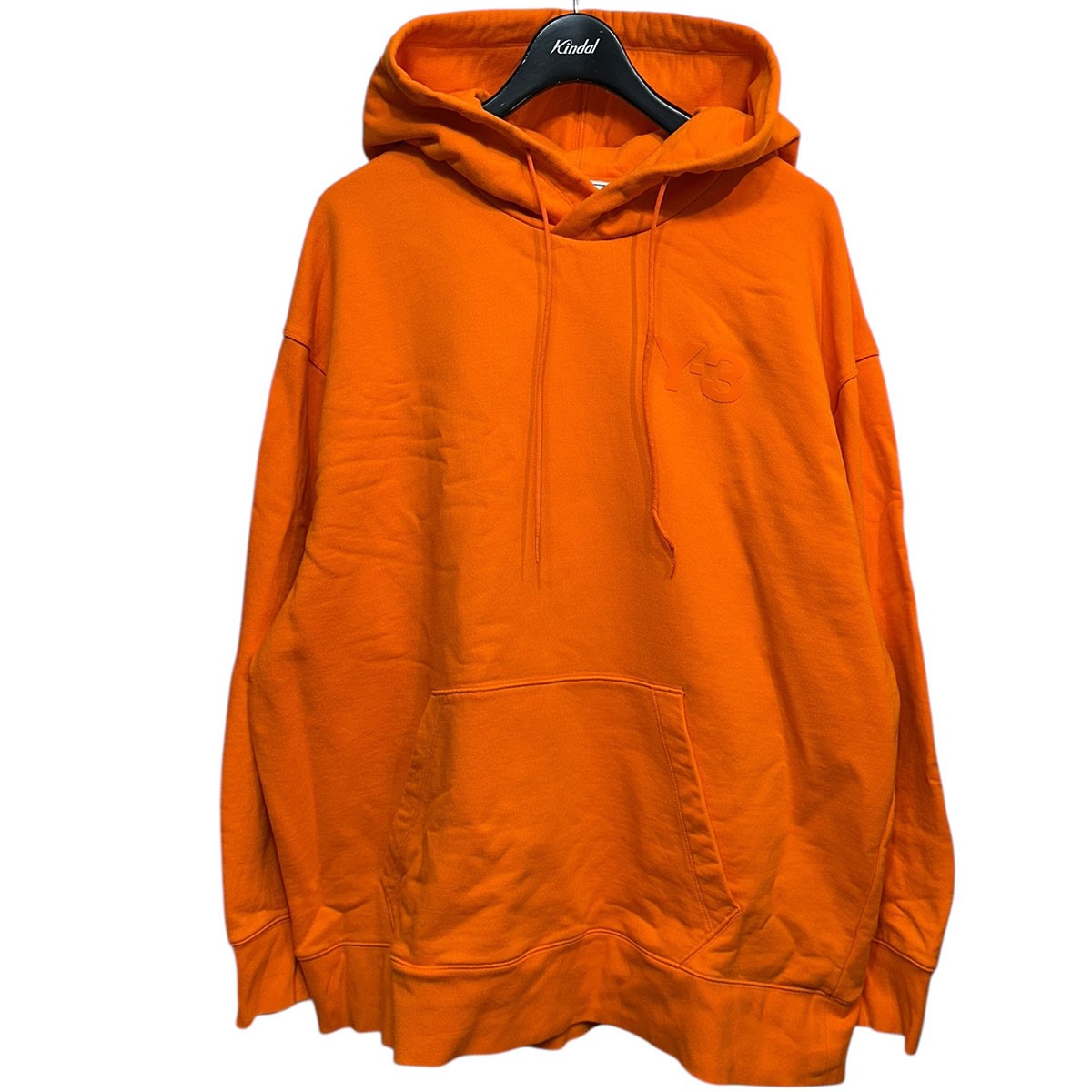 【中古】 Y-3　 22AW CL LC HOODIE／CLASSIC CHEST LOGO HOODIE クラシックチェストロゴフーディ HT4498 オレンジ サイズ：XL 【291125】（ワイスリー）