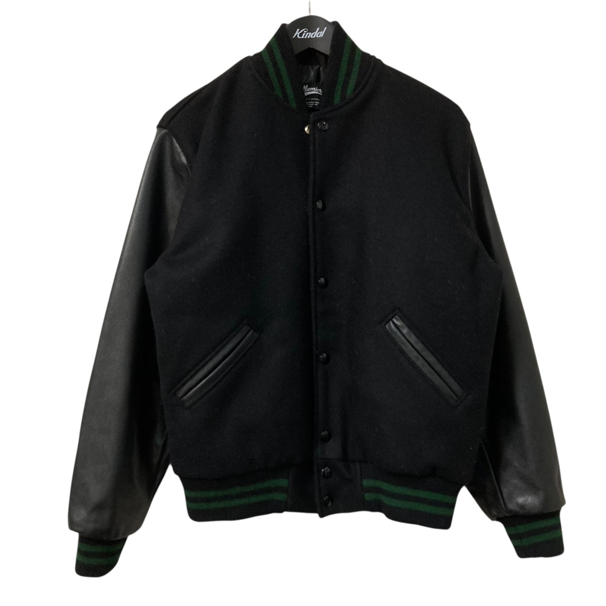楽天市場】Settlemier's Jackets Leather Sleeve Varsity Jacket Size