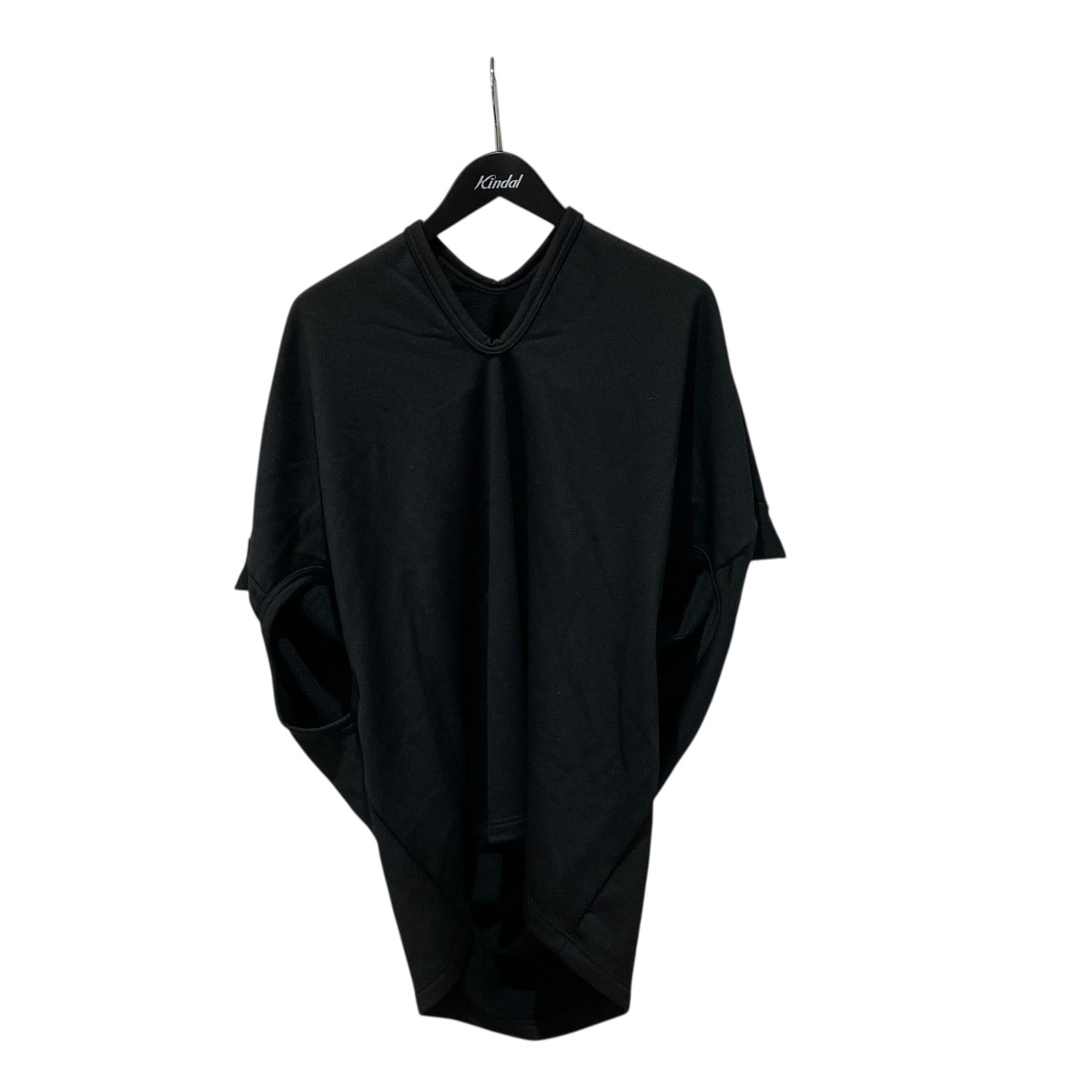 【中古】 COMME des GARCONS 25SS 変形 Cocoon T-Shirt プルオーバーカットソー GO-T027 ブラック サイズ：M 【価格見直し】