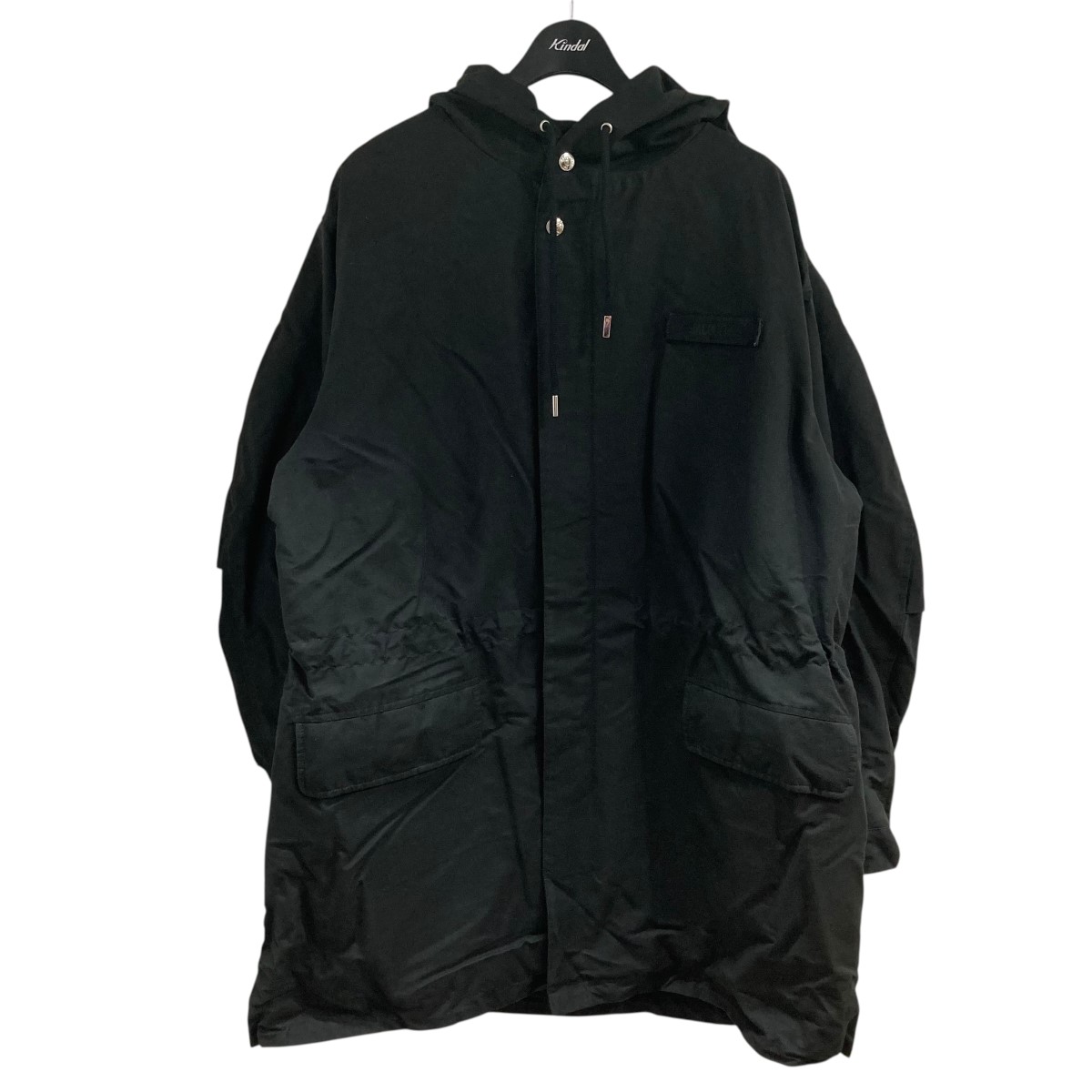【中古】\u003cBR\u003eJACQUEMUS\u003cBR\u003eボンネット厚地の外套 黒いこと\u003cBR\u003e【通貨価値思いなおす】