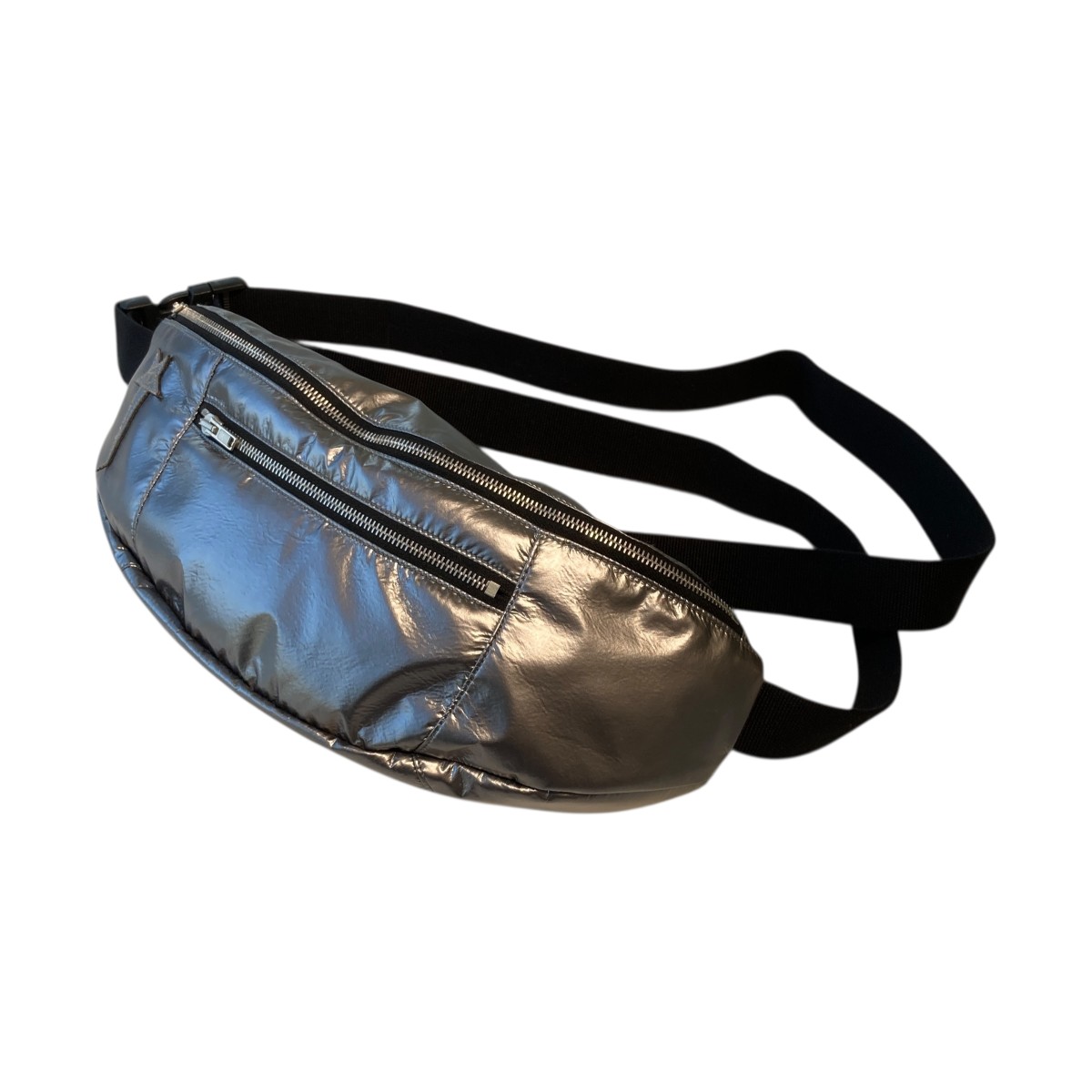 【中古】<br>RICK OWENS<br>Champion x DRKSHDW Bumbag ショルダーバッグ CM01D6072-CHNYS シルバー サイズ：ONE SIZE<br>【価格見直し】