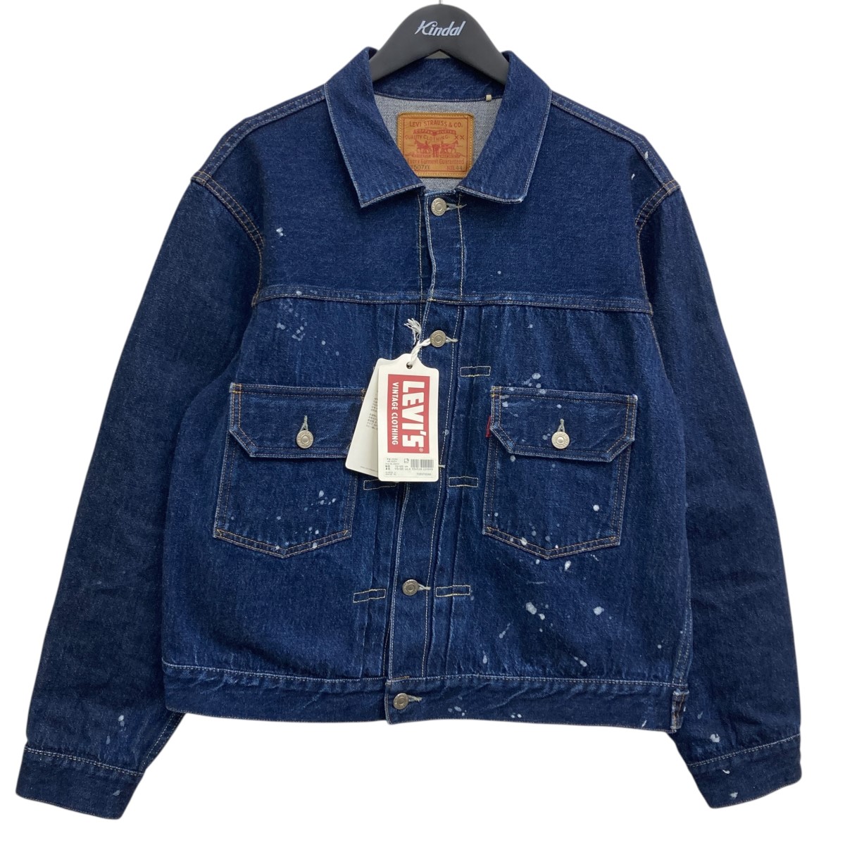 44 リーバイス 507XX 2nd T-BACK ジャケット LVC 日本製 Levi's VINTAGE CLOTHING LEVI'S 507xx TYPE 2 DENIM JACKET 1953