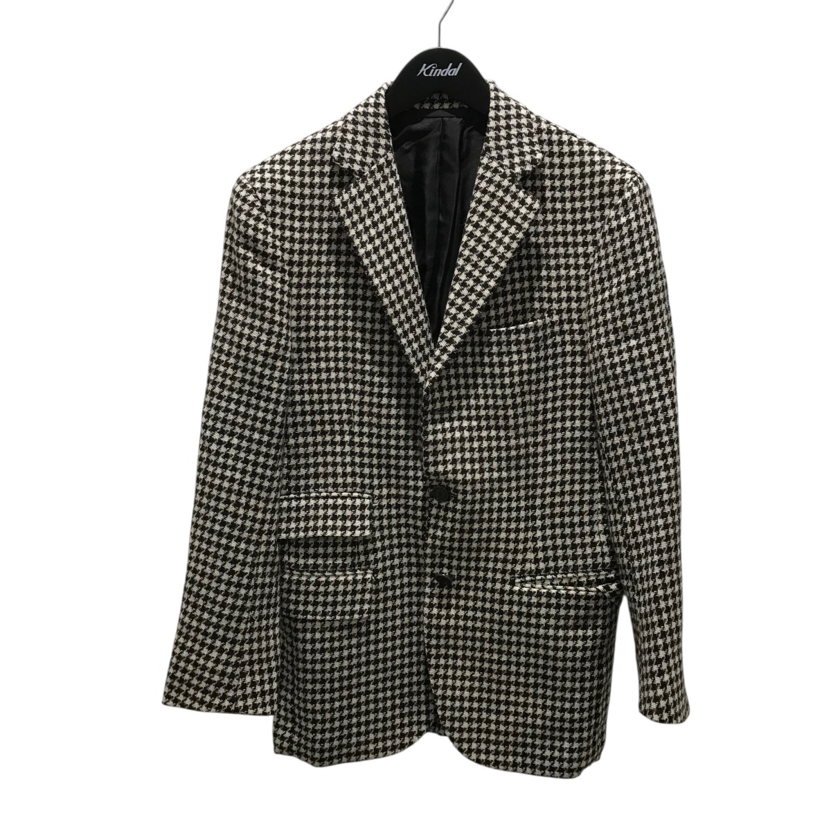 【中古】 De Petrillo テーラードジャケット ブラウン×ベージュ サイズ：44 【価格見直し】