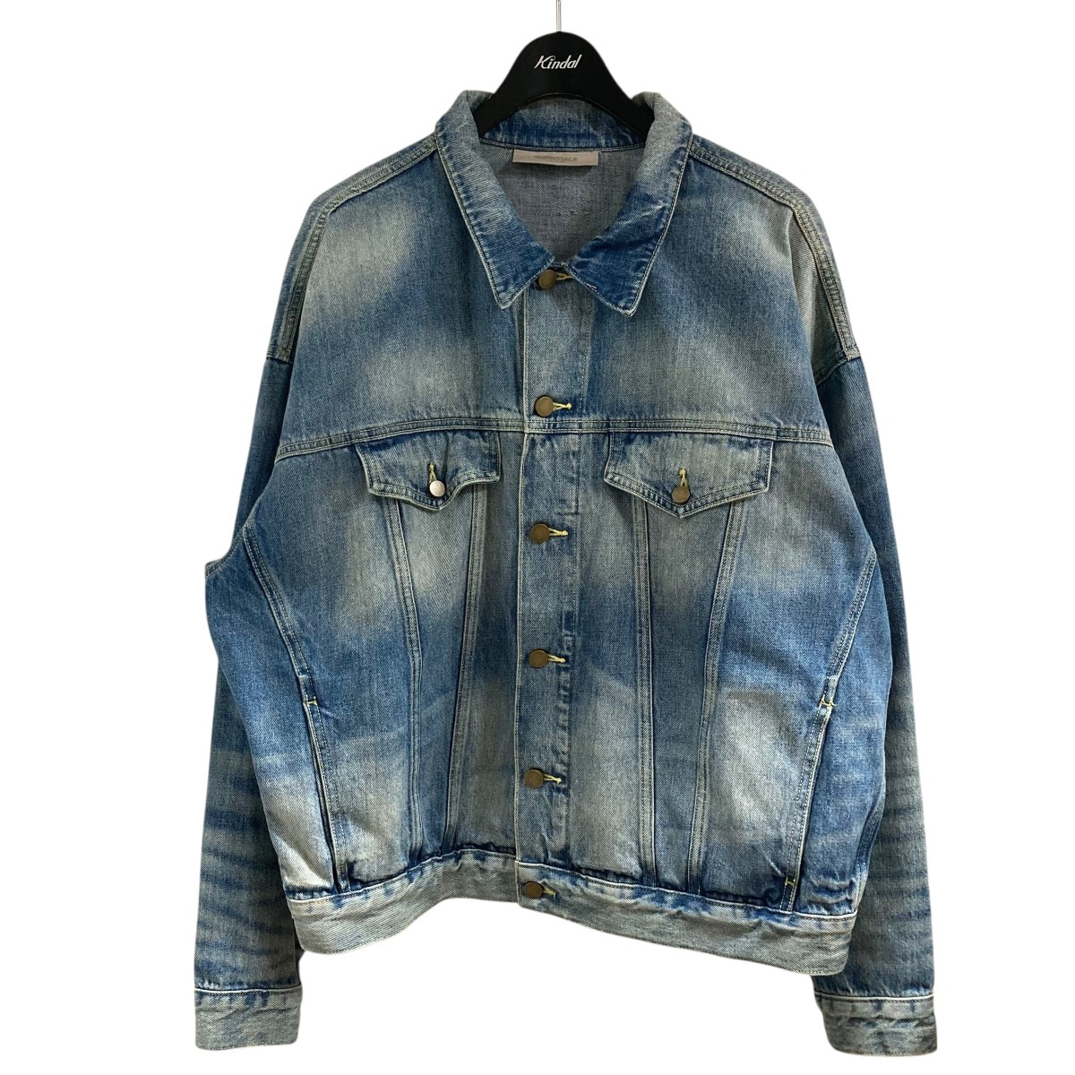 【中古】FOG ESSENTIALSデニムジャケット インディゴ サイズ：S【価格見直し】｜ブランド古着のカインドオル