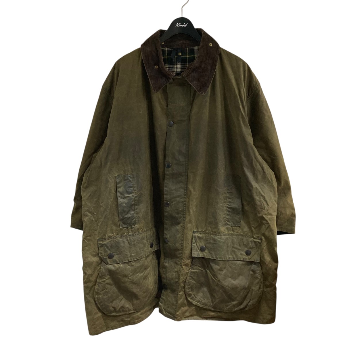 【中古】 Barbour ワックスコットンジャケット オリーブ サイズ：- 【価格見直し】