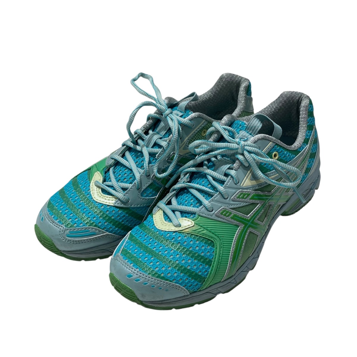 【中古】<br>asics×Kiko Kostadinov<br>GEL-DS TRAINER スニーカー F961124 グリーン サイズ：27.0cm<br>【価格見直し】