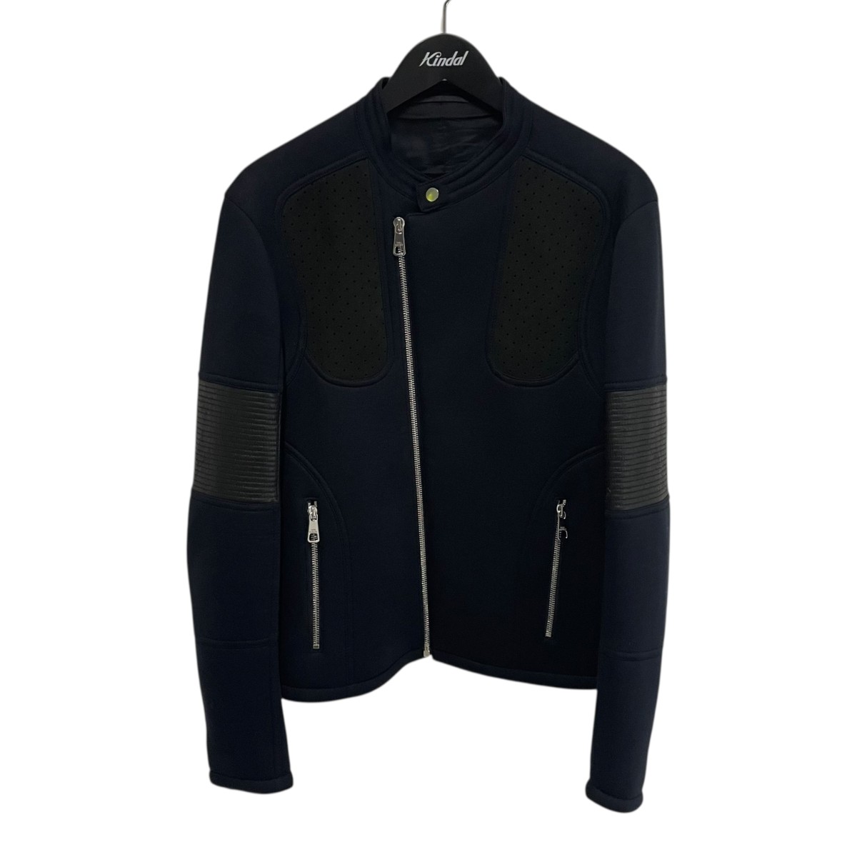 【中古】 NEIL BARRETT　 Biker Jacket ジャケット PBSP196C A014C ブラック サイズ：S 【051225】（ニールバレット）