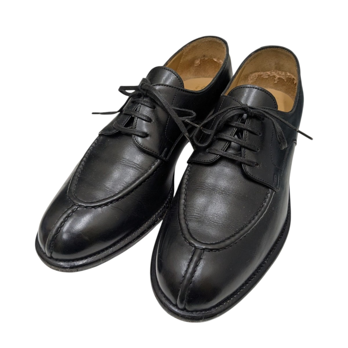 楽天市場】【中古】Le Yucca's「Karena」 Uチップシューズ ブラック