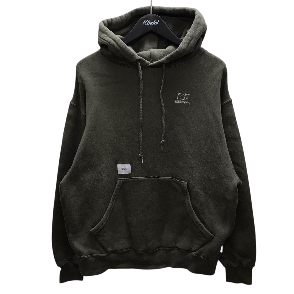 WTAPS URBAN TERRITORY パーカー ブラック WTAPS ダブルタップス 21AW Urban Territory Hoodie プリント プル