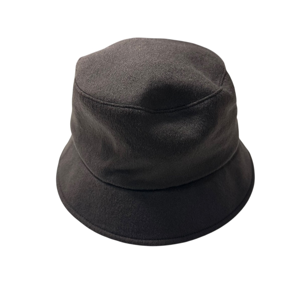 【中古】 KIJIMA TAKAYUKI PURE CASHMERE BUCKET HAT バケットハット EW 014B ブラウン サイズ：1 【価格見直し】