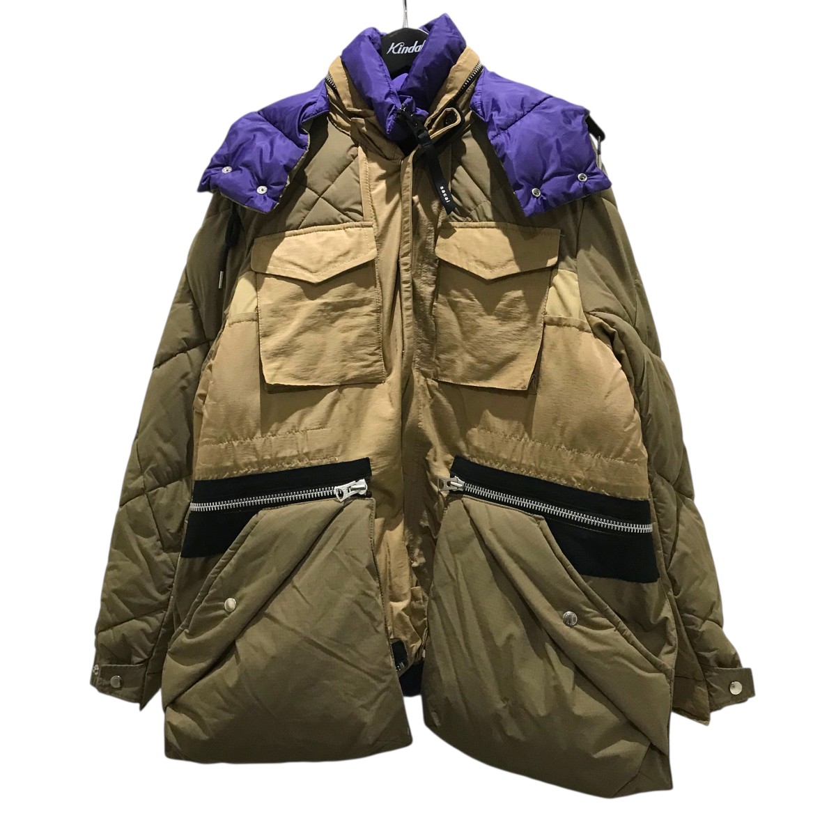楽天市場】sacai サカイ 23AW Matte Taffeta Padded Blouson パデッド