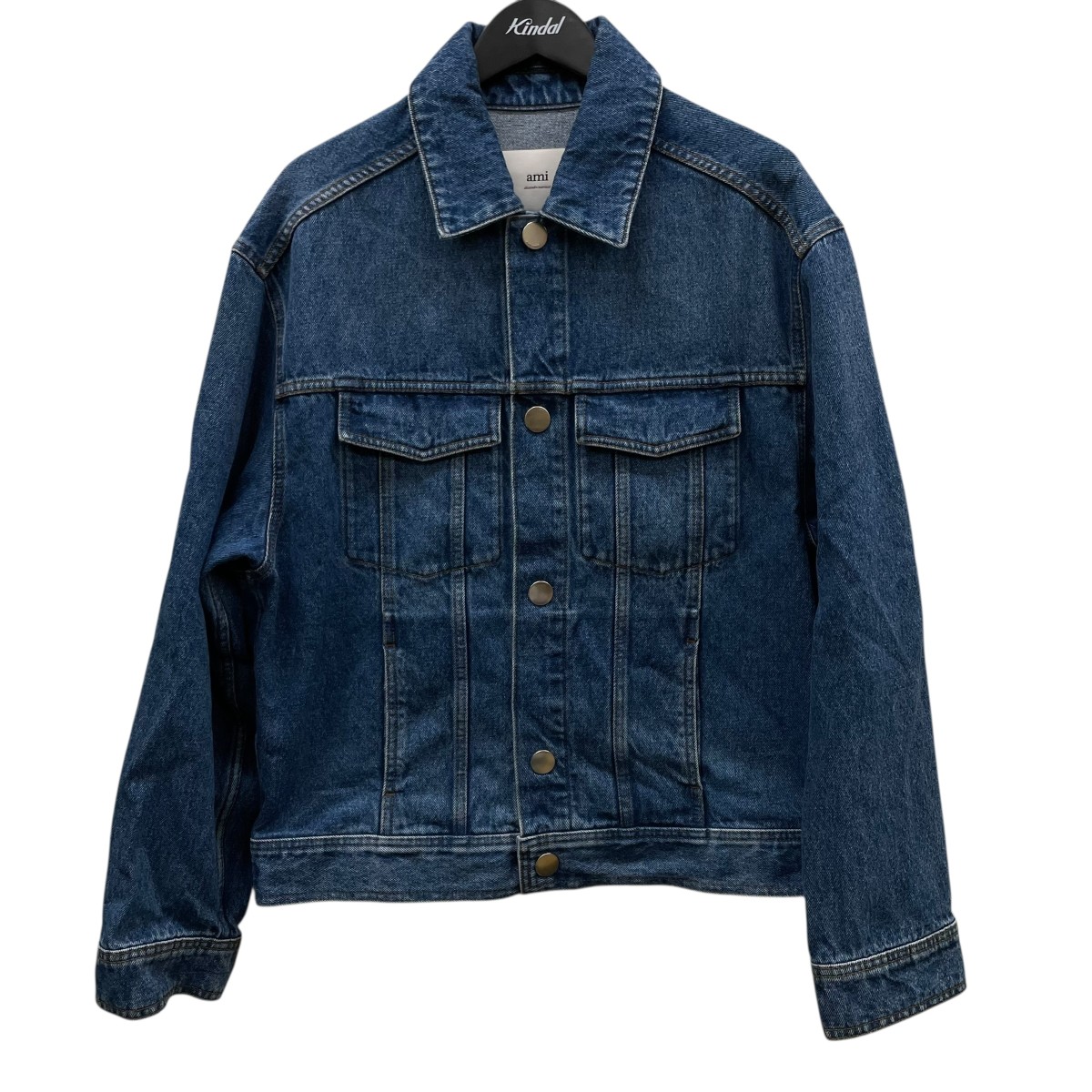 ami Gジャン デニムジャケット 楽天市場】ami paris アミパリス デニムジャケット TRUCKER DENIM