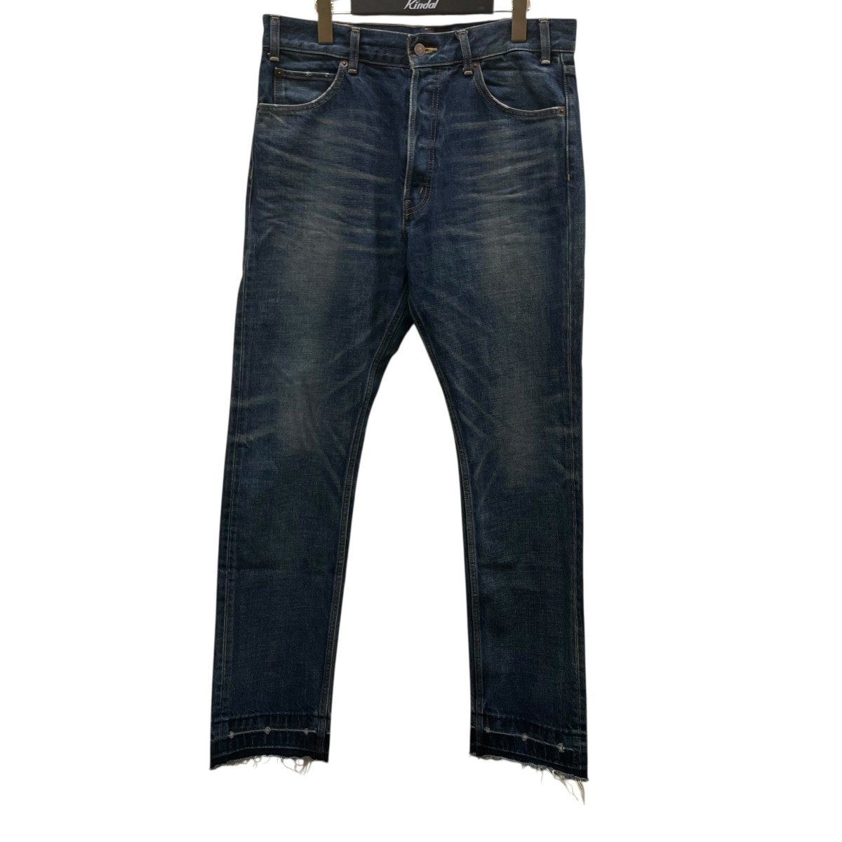 【中古】 CELINE 22AW ウェスリーデストロイドデニムパンツ N809 066S 07TK インディゴ サイズ：32 【価格見直し】