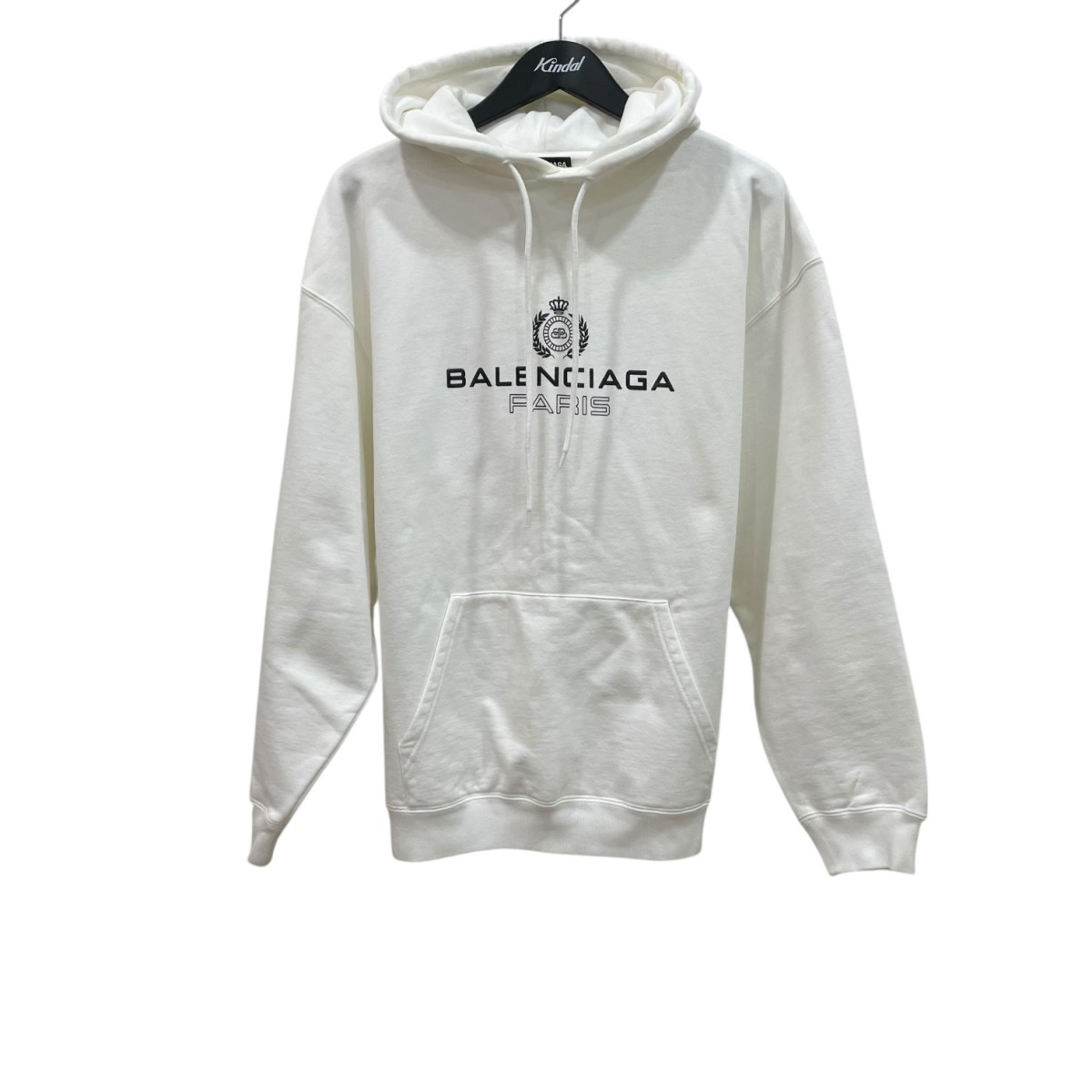 【中古】 BALENCIAGA プルオーバーパーカー 570811 ホワイト サイズ：XS 【価格見直し】