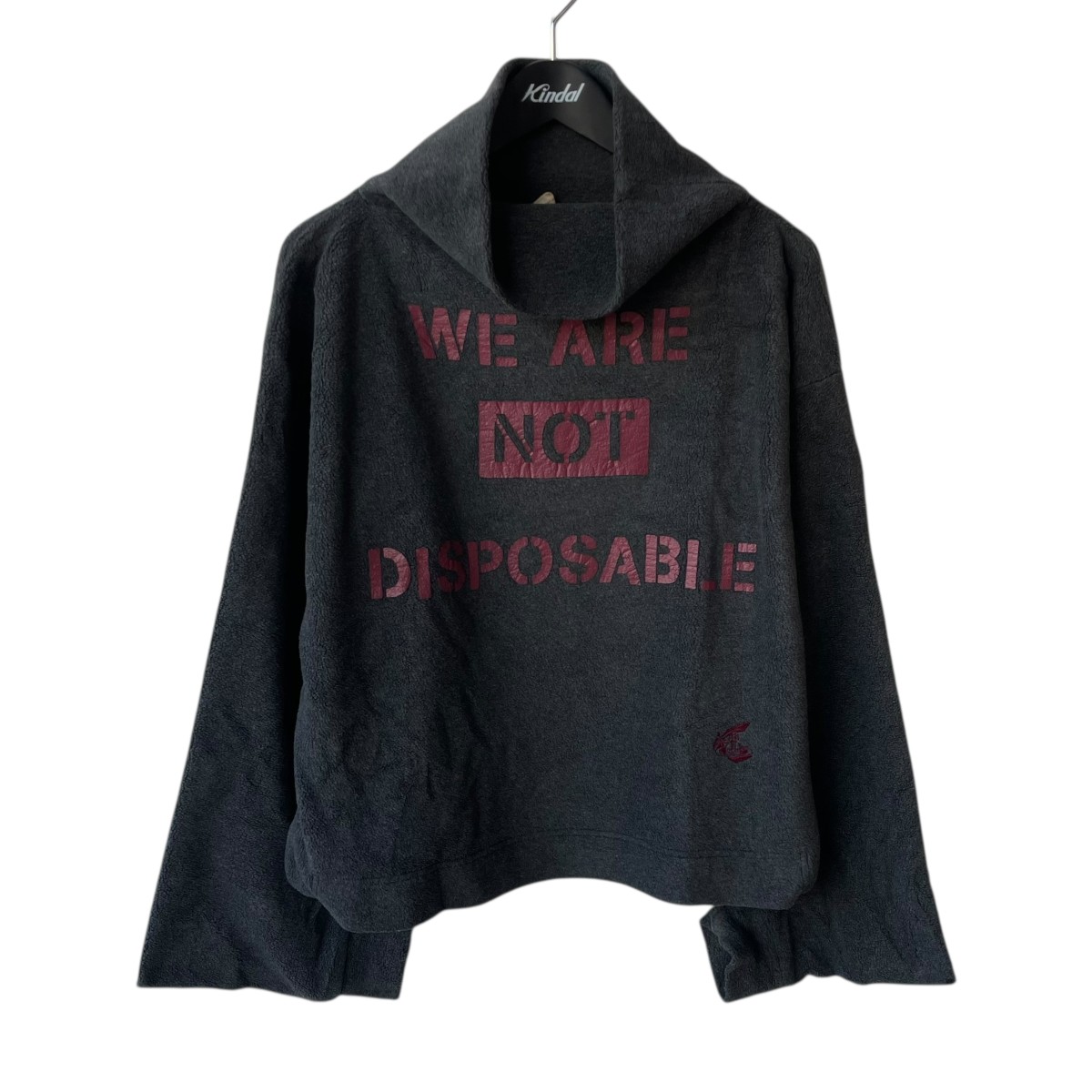【中古】 Vivienne Westwood フリーススウェット 15-01-362017 ブラック サイズ：38 【価格見直し】 15,345円