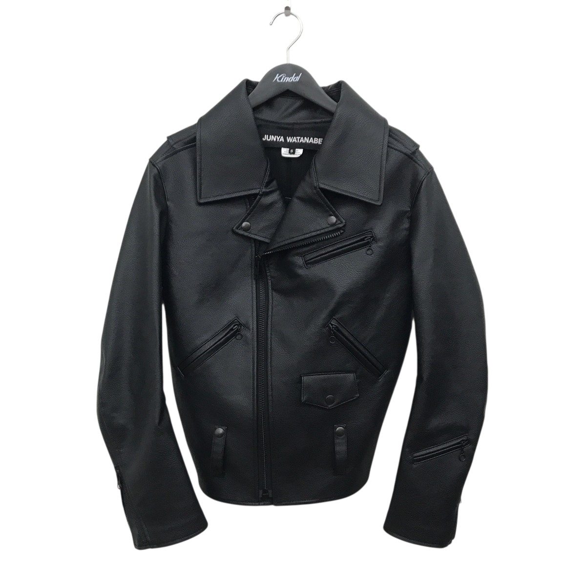 【中古】 JUNYA WATANABE CDG 24SS ライダースジャケット JM-J026 ブラック サイズ：S 【価格見直し】