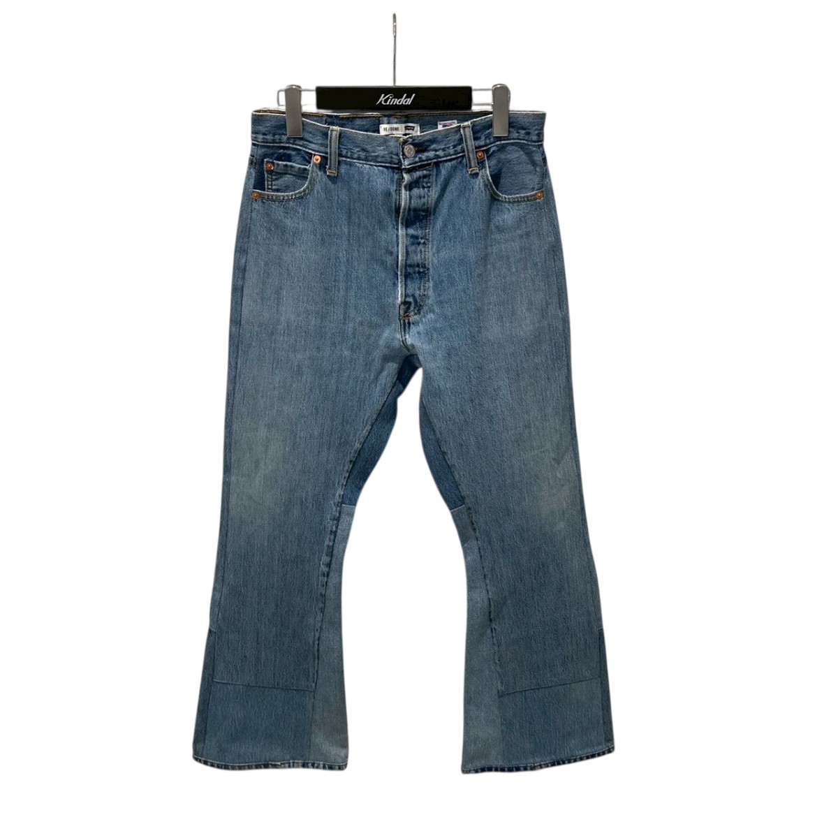 【中古】\u003cBR\u003eRE／DONE\u003cBR\u003e25SS LEVIS RIDING JEAN ジーンズズボン下 25030510000710 インディゴ 大きさ：W27\u003cBR\u003e【必要経費思いかえす】