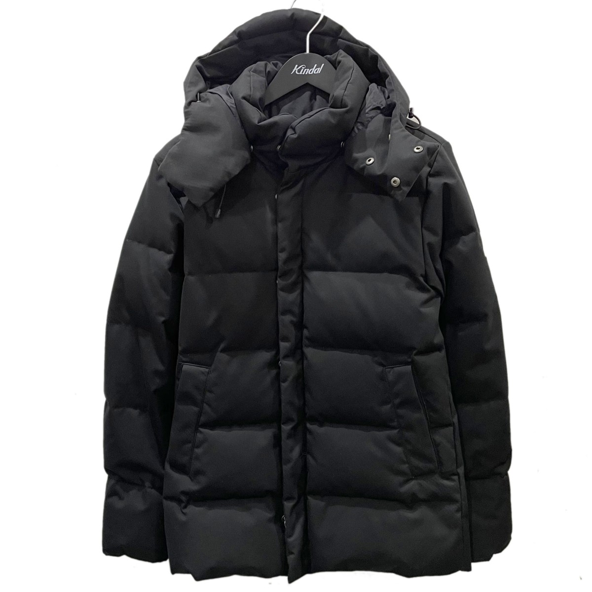 【中古】 Pyrenex　 ダウンジャケット BELFORT ベルフォール HMM018 ブラック サイズ：XS 【270326】（ピレネックス）