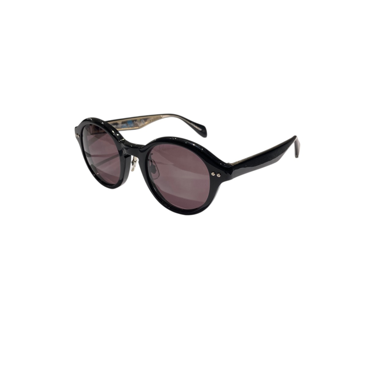 【中古】 OLIVER PEOPLES×HOSOO KUROMON サングラス ブラック サイズ：47□22-140 【価格見直し】