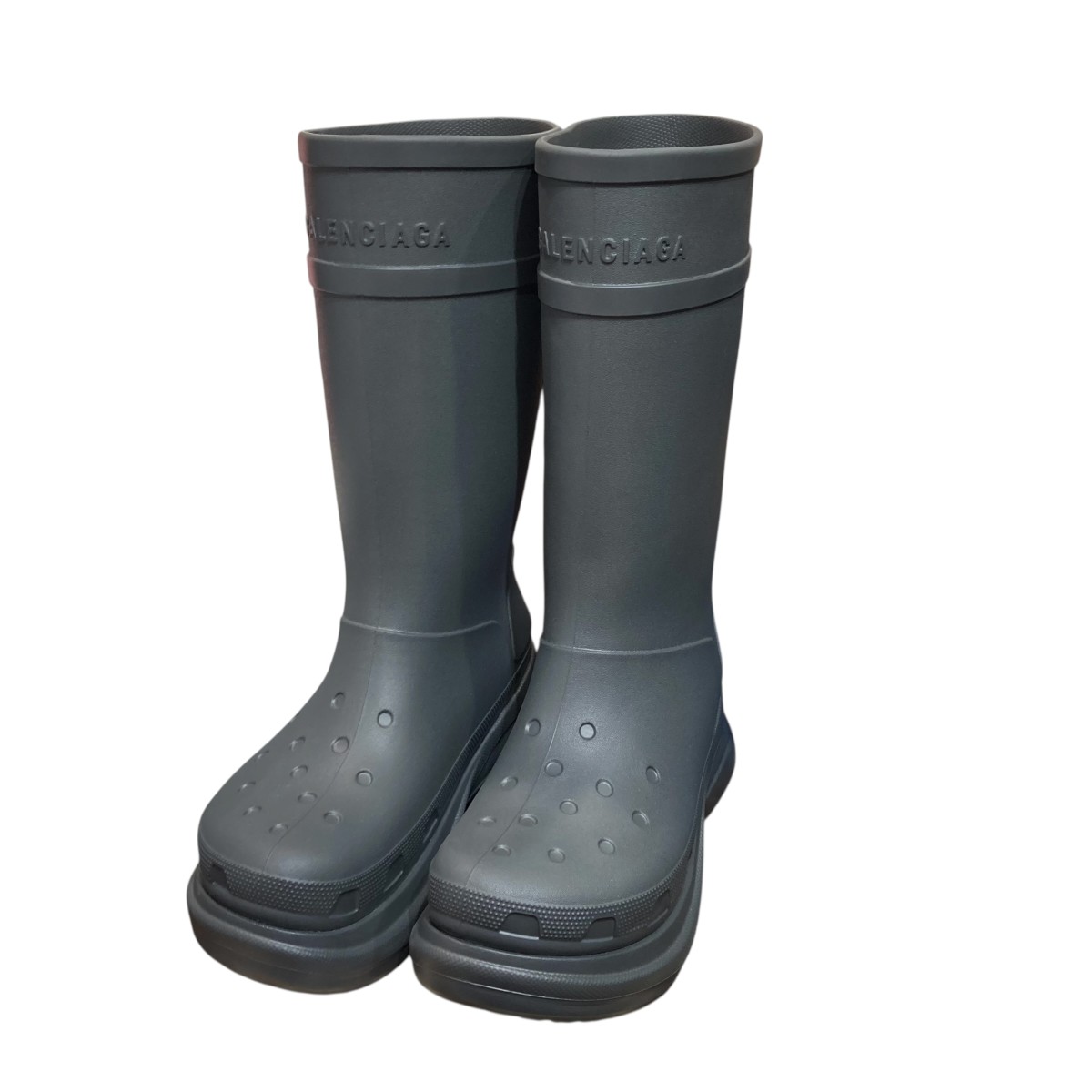 楽天市場】バレンシアガ ブーツ メンズ CROCS クロックス コラボ