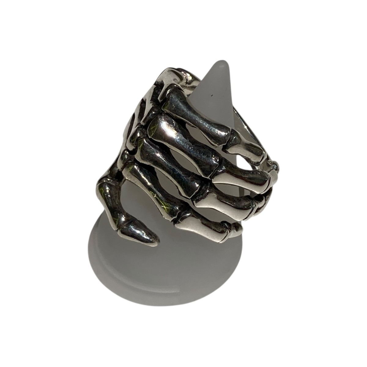 【中古】 CRAZYPIG　 BONE HAND RING リング シルバー サイズ：15号 【091225】（クレイジーピッグデザイン）