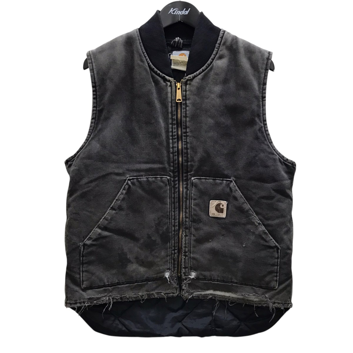 楽天市場】Carhartt カーハート ダックベスト モスグリーン V02MOS USA