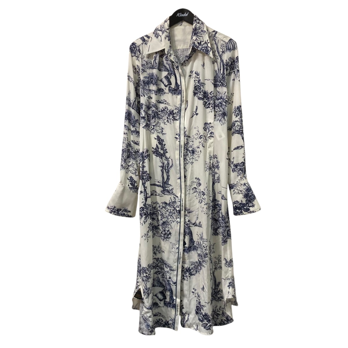 【中古】 mister it シャツドレス Aurelie 22aw ホワイト サイズ：Free 【価格見直し】