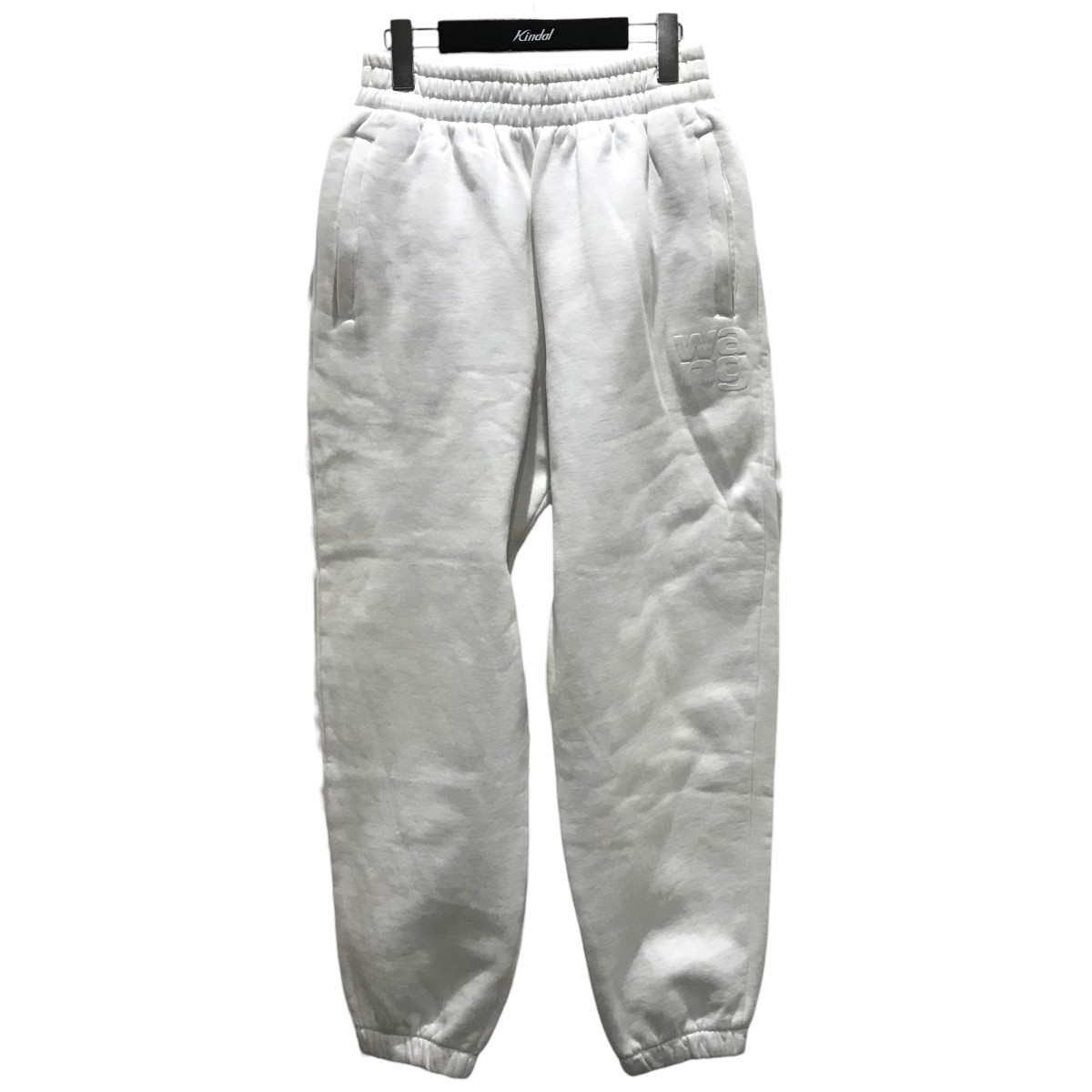 【中古】ALEXANDER WANG　スウェットパンツ ホワイト サイズ：S 【101225】（アレキサンダーワン）｜ブランド古着のカインドオル