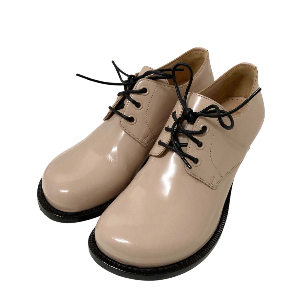 【中古】 LOEWE Campo Derby レースアップダービー ベージュ 【価格見直し】 23,899円