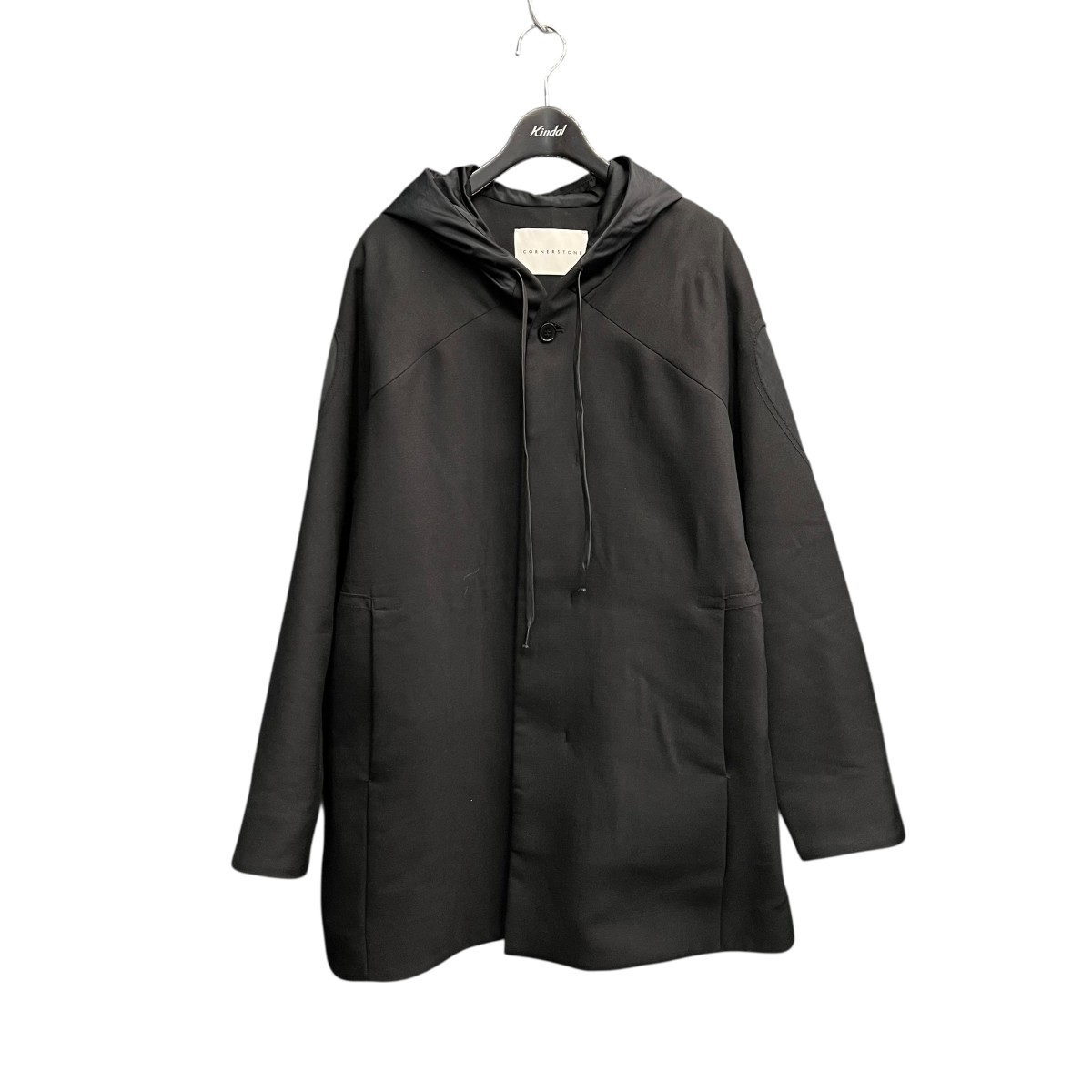 【中古】 CORNERSTONE ジャケット CMOJS2203052 ブラック サイズ：44 【価格見直し】
