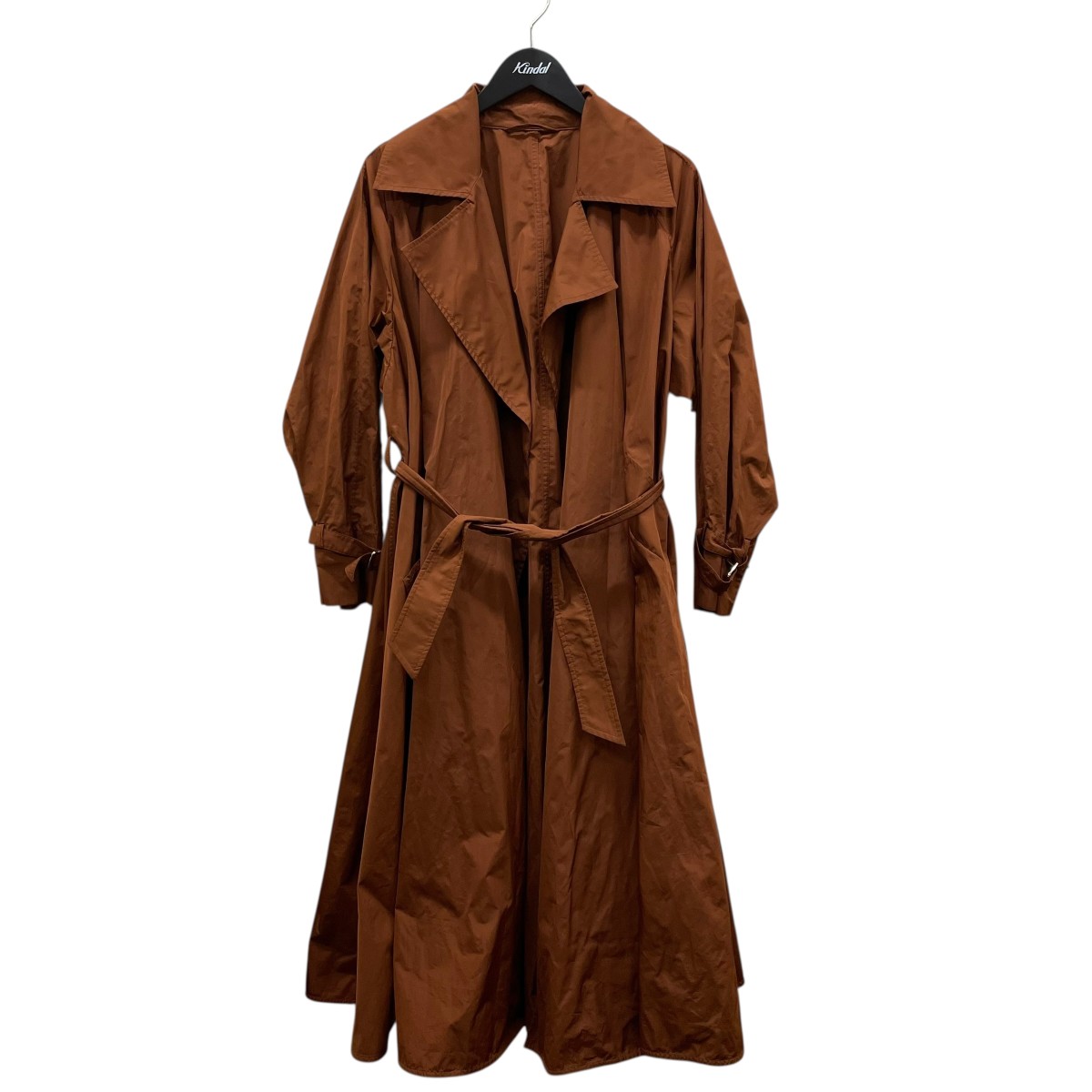 【中古】 MaxMara　 トレンチコート 102601996 ブラウン サイズ：38 【101225】（マックスマーラ）