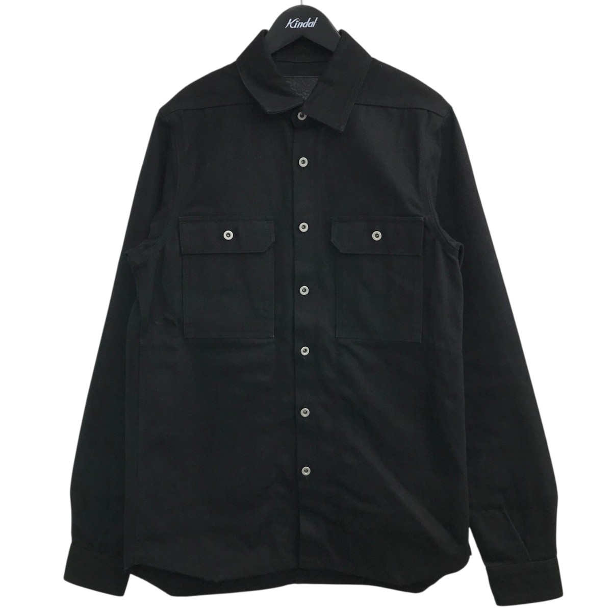 【中古】\u003cBR\u003eDRKSHDW\u003cBR\u003e「OUTER SHIRT」 アウターシャツ DL02A3795 HBLKJP 黒いこと 大きさ：S\u003cBR\u003e【必要経費思いなおす】