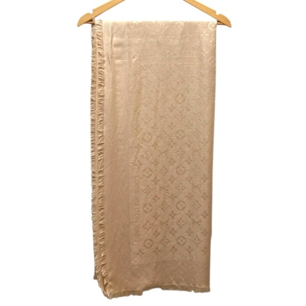 【中古】 LOUIS VUITTON　 モノグラムストール 402336 ベージュ 【101225】（ルイヴィトン） 28,354円