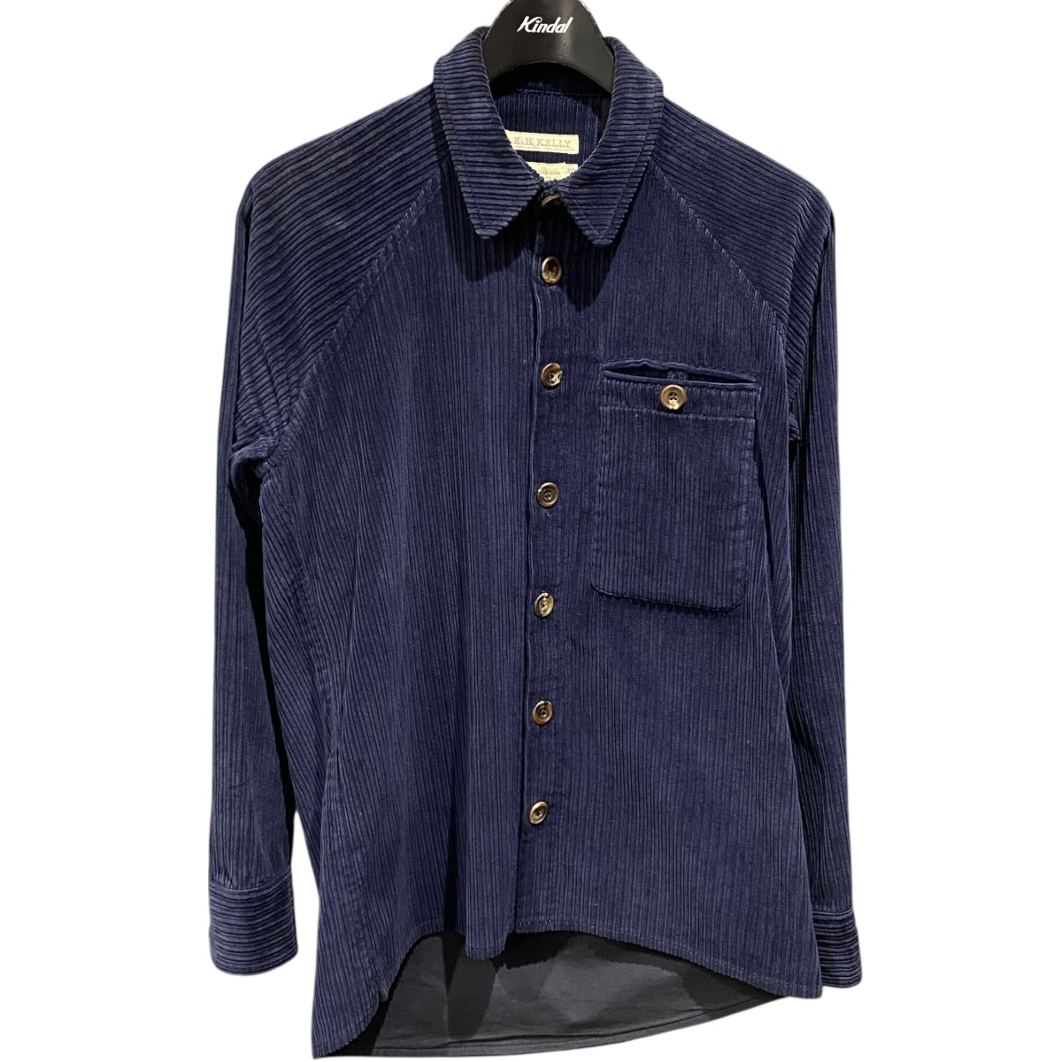 【中古】 S．E．H KELLY　 コーデュロイシャツジャケット SEHK-AW13-05 ネイビー サイズ：XS 【101225】（エスイーエイチケリー） 11,550円