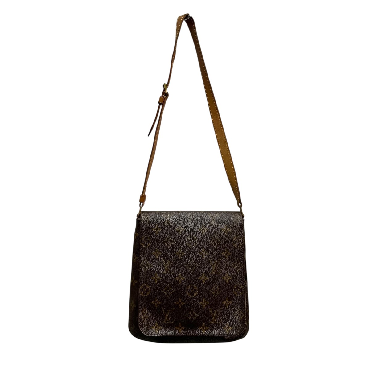 【中古】 LOUIS VUITTON モノグラムミュゼットサルサ ショルダーバッグ M51258 ブラウン 【価格見直し】