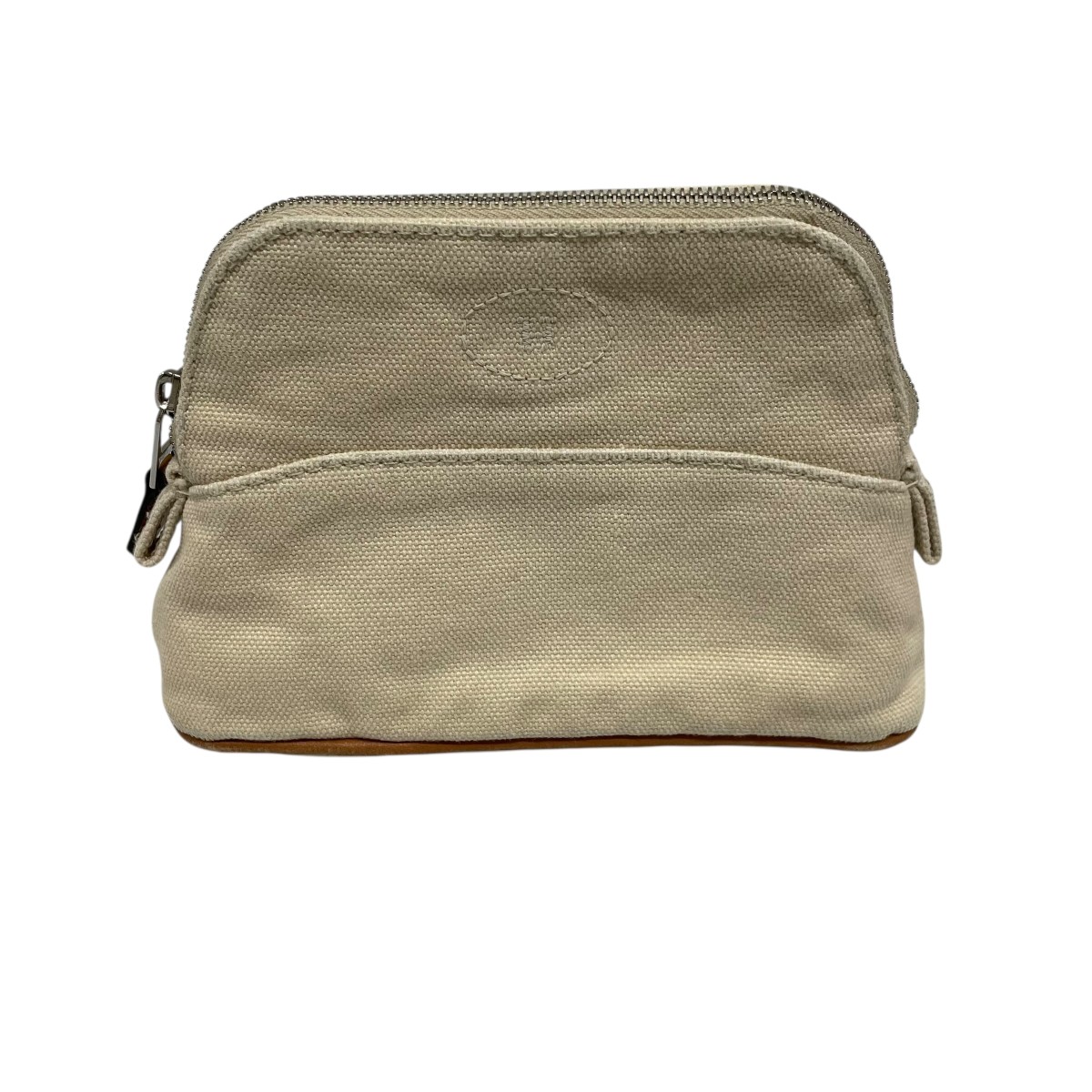 【中古】 HERMES　 ボリードミニミニ ポーチ 103772M ベージュ 【121225】（エルメス）