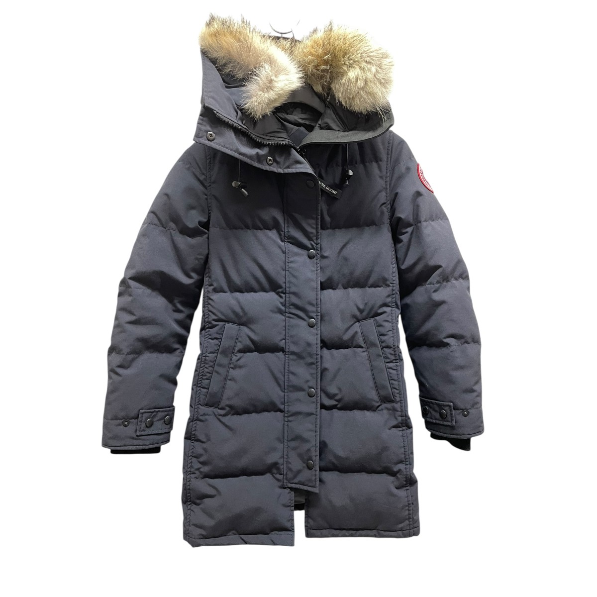 【中古】CANADA GOOSE　ダウンコート 2302JL ネイビー サイズ：S 【270326】（カナダグース）｜ブランド古着のカインドオル