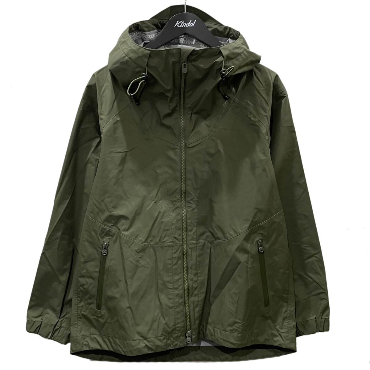 【中古】WHITE MOUNTAINEERING18SS マウンテンパーカー NYLON RIP STOP 3LAYER HOOD ナイロン リップストップ 3レイヤーフード WM1871221 グリーン サイズ：0【価格見直し】｜ブランド古着のカインドオル