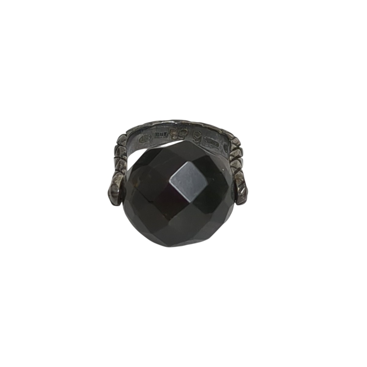 【中古】BOTTEGA VENETA 輪っか 黒いこと 【141225】（ボッテガヴェネタ）